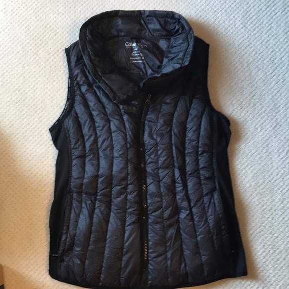 calvin klein performance down vest